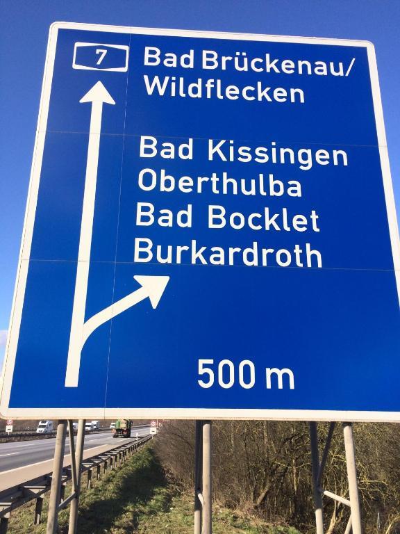 Hotel Gasthof Am Waldeck Oberthulba Exteriör bild